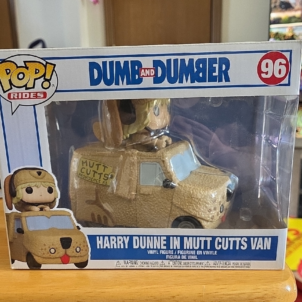 Funko Pop! Rides Harry Dunne in Mutt Cutts Van